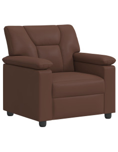 Divano Marrone 91 x 85 x 93 cm Similpelle 2