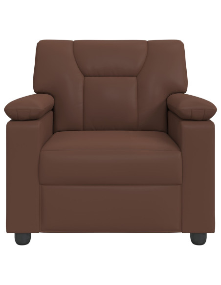 Divano Marrone 91 x 85 x 93 cm Similpelle