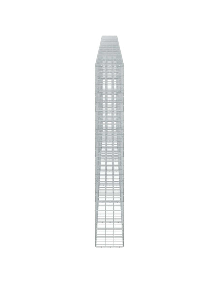 Gabione con Filo da 3,5 mm e Rete da 10x10 cm 800x30x200 cm