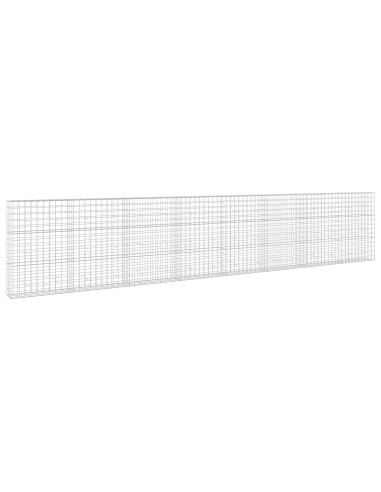 Gabione con Filo da 3,5 mm e Rete da 10x10 cm 800x30x150 cm