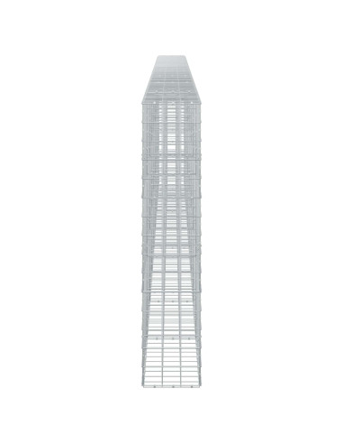 Gabione con Filo da 3,5 mm e Rete da 10x10 cm 800x30x150 cm