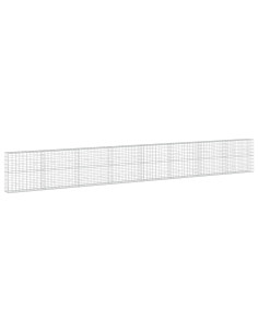 Gabione con Filo da 3,5 mm e Rete da 10x10 cm 800x30x100 cm 2