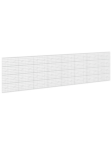 Gabione con Filo da 3,5 mm e Rete da 10x10 cm 800x10x200 cm