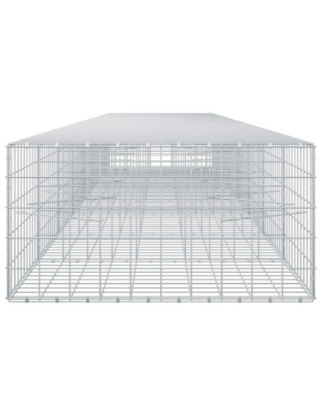 Gabione con Filo da 3,5 mm e Rete da 10x10 cm 800x100x50 cm