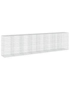 Gabione con Filo da 3,5 mm e Rete da 10x10 cm 800x100x200 cm 2