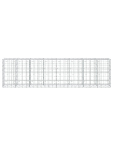 Gabione con Filo da 3,5 mm e Rete da 10x10 cm 800x100x200 cm