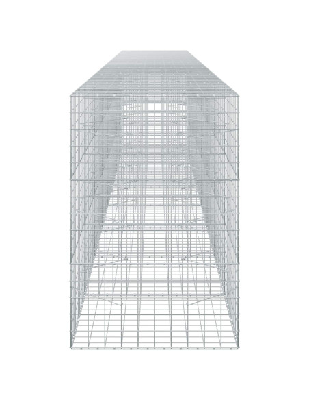 Gabione con Filo da 3,5 mm e Rete da 10x10 cm 800x100x150 cm