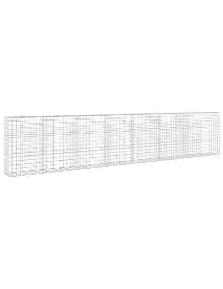 Gabione con Filo da 3,5 mm e Rete da 10x10 cm 750x50x150 cm