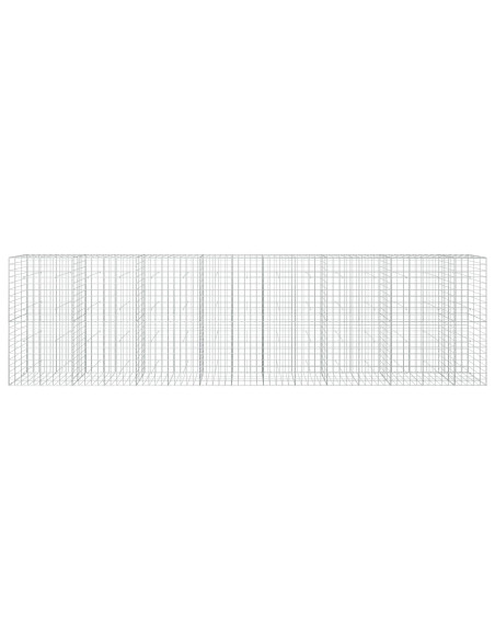 Gabione con Filo da 3,5 mm e Rete da 10x10 cm 750x30x200 cm