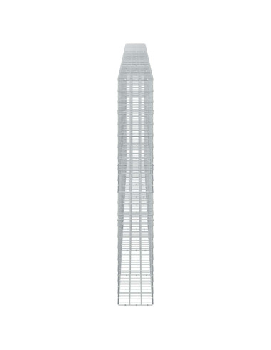 Gabione con Filo da 3,5 mm e Rete da 10x10 cm 750x30x200 cm