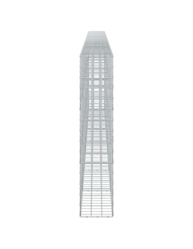 Gabione con Filo da 3,5 mm e Rete da 10x10 cm 750x30x150 cm