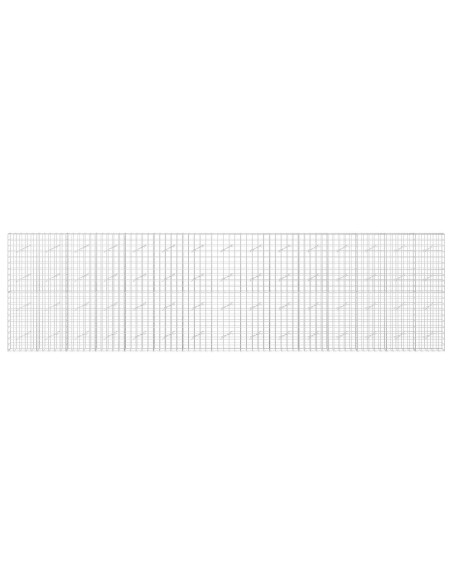 Gabione con Filo da 3,5 mm e Rete da 10x10 cm 750x10x200 cm