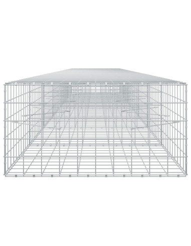 Gabione con Filo da 3,5 mm e Rete da 10x10 cm 750x100x50 cm
