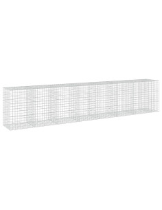 Gabione con Filo da 3,5 mm e Rete da 10x10 cm 750x100x150 cm 2