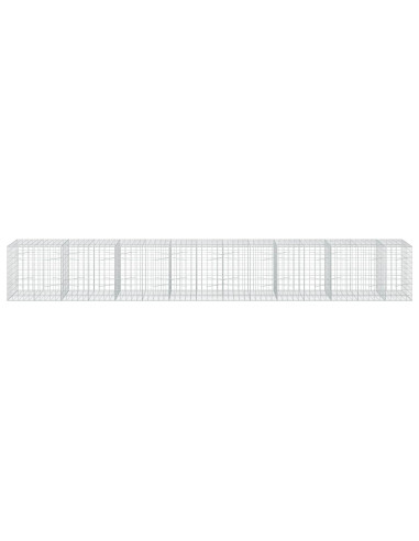 Gabione con Filo da 3,5 mm e Rete da 10x10 cm 750x100x100 cm