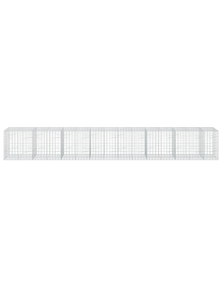 Gabione con Filo da 3,5 mm e Rete da 10x10 cm 750x100x100 cm