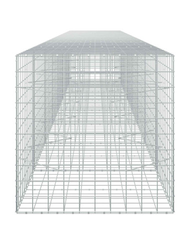 Gabione con Filo da 3,5 mm e Rete da 10x10 cm 750x100x100 cm