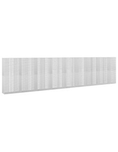 Gabione con filo da 3,5 mm e rete da 5x2,5 cm 850x50x200 cm 2