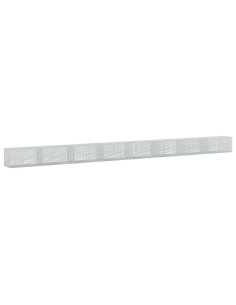 Gabione con filo da 3,5 mm e rete da 5x2,5 cm 800x50x50 cm 2