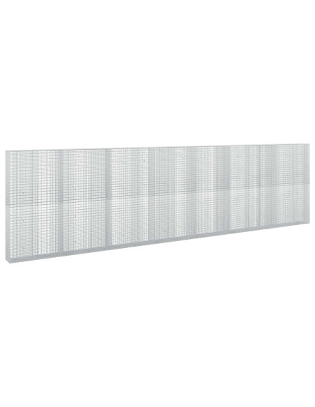 Gabione con filo da 3,5 mm e rete da 5x2,5 cm 750x30x200 cm