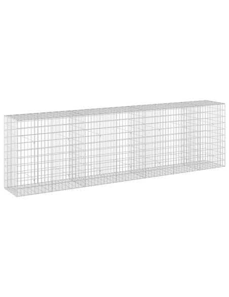 Gabione con Filo da 3,5 mm e Rete da 5x10 cm 350x50x100 cm