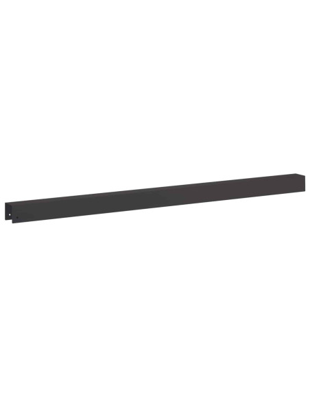 Profilo di copertura per giardino 20 pz 100 x 5 x 5 cm Acciaio