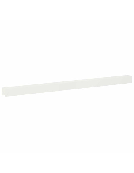 Profilo di copertura per giardino 2 pz 100 x 5 x 5 cm Acciaio