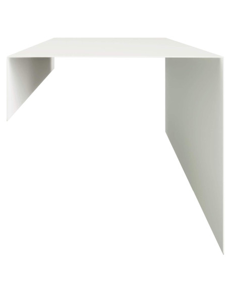 Profilo di copertura per giardino 2 pz 100 x 20 x 15 cm Acciaio