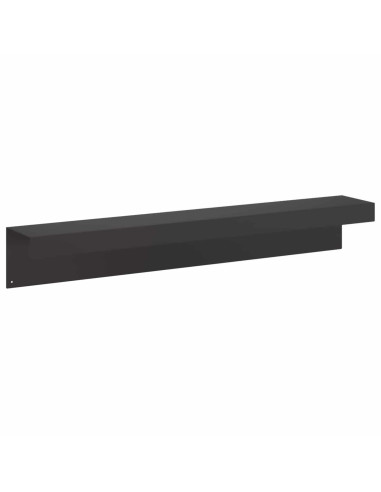 Profilo di copertura per giardino 2 pz 100 x 15 x 15 cm Acciaio