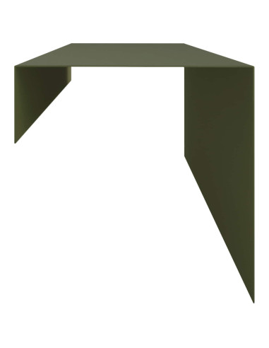 Profilo di copertura per giardino 2 pz 100 x 15 x 15 cm Acciaio