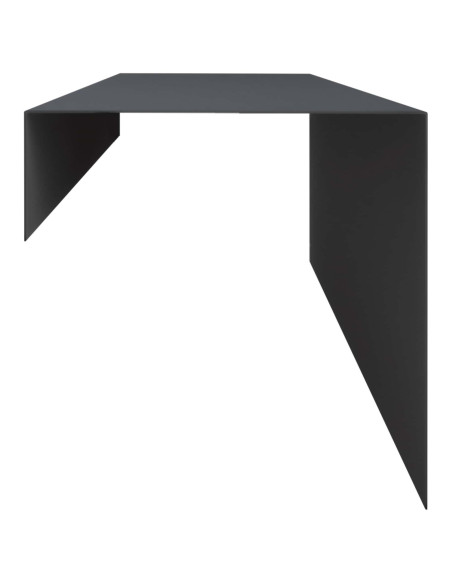 Profilo di copertura per giardino 2 pz 100 x 15 x 15 cm Acciaio