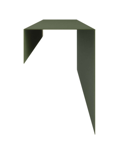 Profilo di copertura per giardino 2 pz 100 x 10 x 15 cm Acciaio