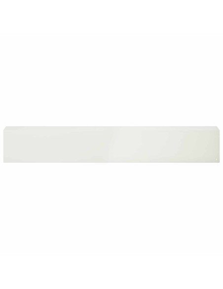 Profilo di copertura per giardino 2 pz 100 x 10 x 15 cm Acciaio
