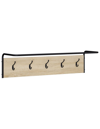 Appendiabiti Montaggio a parete Rovere Sonoma 100 x 30 x 25 cm