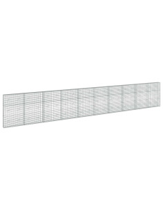Gabione con Filo da 5 mm e Rete da 5x10 cm 1000x20x150 cm 2