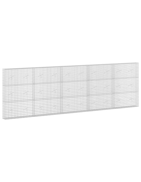 Gabion con Filo da 3,5 mm e Maglia da 5x5 cm 500x20x150 cm