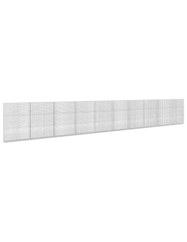 Gabione con filo da 5 mm e rete da 5x5 cm 950x30x150 cm