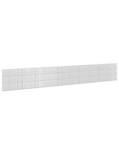 Gabione con filo da 5 mm e rete da 5x5 cm 1050x10x150 cm 2