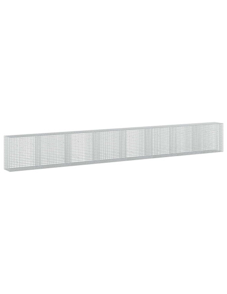 Gabione con filo da 5 mm e rete da 5x5 cm 800x50x100 cm
