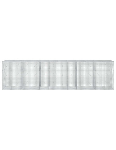 Gabion con Filo da 3,5 mm e Maglia da 5x5 cm 600x50x150 cm