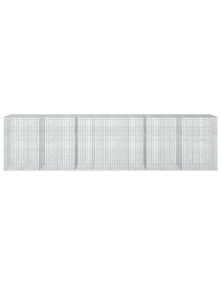 Gabion con Filo da 3,5 mm e Maglia da 5x5 cm 600x50x150 cm