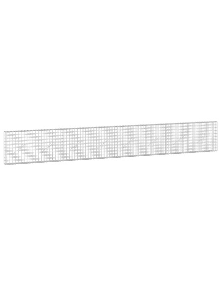 Gabion con Filo da 3,5 mm e Maglia da 5x5 cm 400x10x50 cm