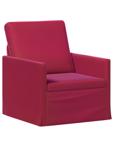 Poltrona Rosso Vino 70 x 81 x 82 cm Velluto (V)