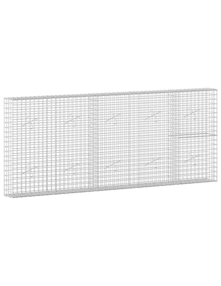 Gabion con Filo da 3,5 mm e Maglia da 5x5 cm 250x20x100 cm