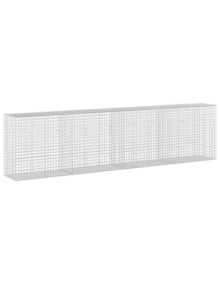 Gabion con Filo da 3,5 mm e Maglia da 5x5 cm 400x50x100 cm