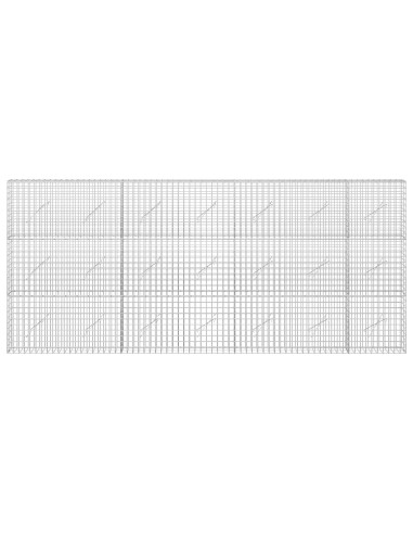 Gabion con Filo da 3,5 mm e Maglia da 5x5 cm 350x10x150 cm
