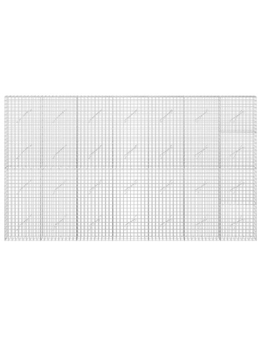 Gabion con Filo da 3,5 mm e Maglia da 5x5 cm 350x10x200 cm