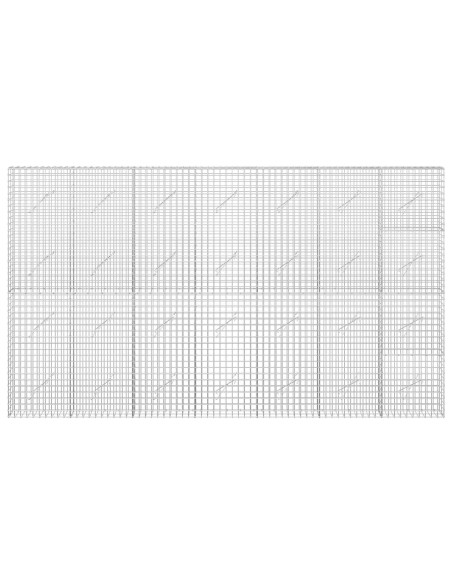 Gabion con Filo da 3,5 mm e Maglia da 5x5 cm 350x10x200 cm