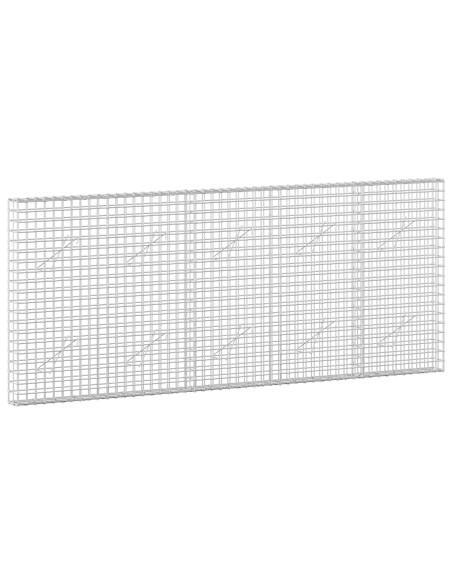 Gabion con Filo da 3,5 mm e Maglia da 5x5 cm 250x10x100 cm