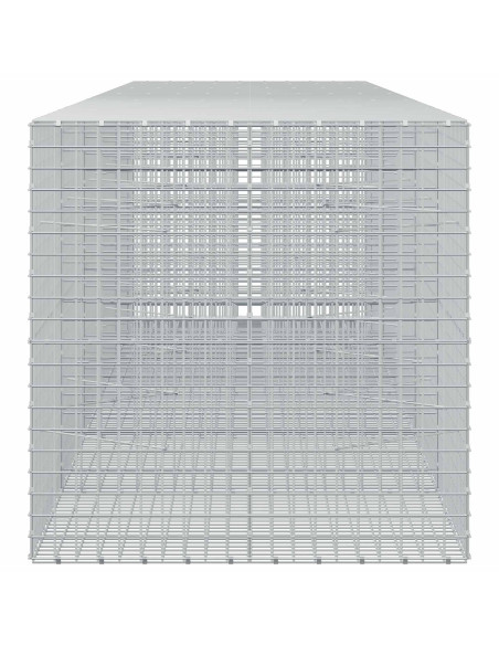 Gabion con Filo da 3,5 mm e Maglia da 5x5 cm 550x100x100 cm
